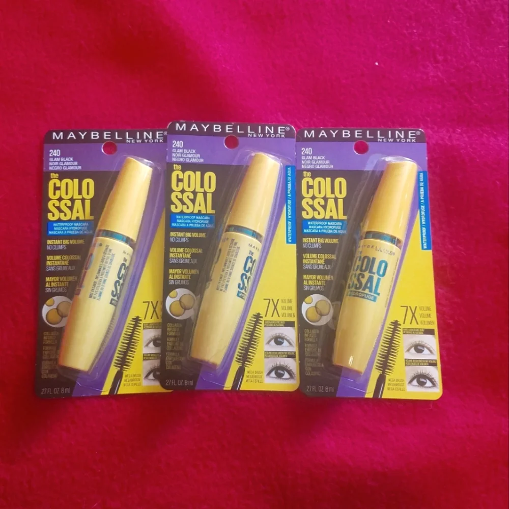 Maybelline The Colossal Mascara Set of 3 Glam Black